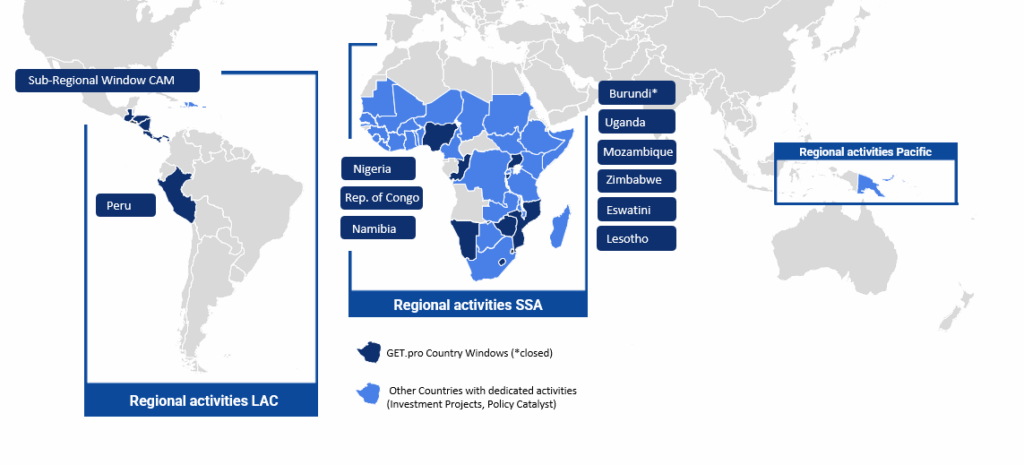 GET.pro Greographic Reach worldwide